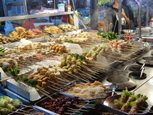 Food stall in Jalan Alor