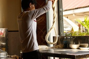 Hand pulled noodles